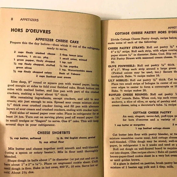 Vintage 641 Tested Recipes  From The Sealtest Kitchens Paperback 1954 - Picture 11 of 16